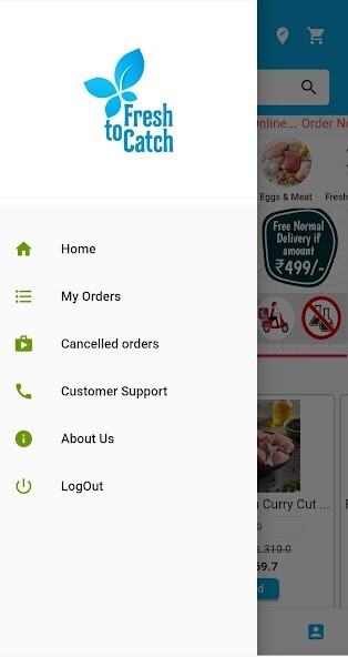 Run android online APK Fresh To Catch-Fresh chicken, Fish  Fruits Online from MyAndroid or emulate Fresh To Catch-Fresh chicken, Fish  Fruits Online using MyAndroid