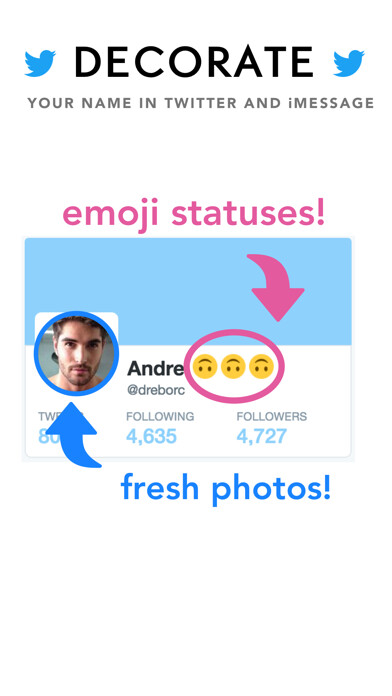 Emulate iPhone app Fresh - Tweet and Text in a Tux using MyAndroid