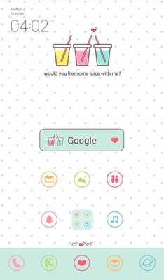 Emulate Android APK fresh up dodollauncher theme