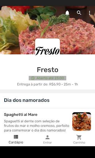Run android online APK Fresto from MyAndroid or emulate Fresto using MyAndroid