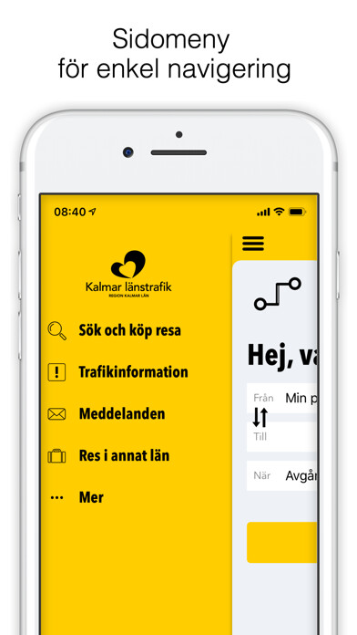 Emulate iPhone app Företag Kalmar länstrafik using MyAndroid Emulate iPhone app Företag Kalmar länstrafik using MyAndroid