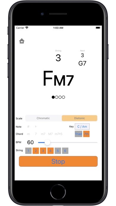 Emulate iPhone app Fretboard Master - Guitar/Bass using MyAndroid Emulate iPhone app Fretboard Master - Guitar/Bass using MyAndroid
