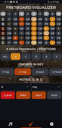 Run android online APK Fretboard Visualizer - Scales & Chords from MyAndroid or emulate Fretboard Visualizer - Scales & Chords using MyAndroid Run android online APK Fretboard Visualizer - Scales & Chords from MyAndroid or emulate Fretboard Visualizer - Scales & Chords using MyAndroid