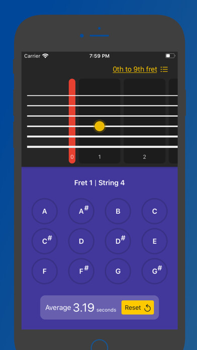 Emulate iPhone app Fret Notes using MyAndroid Emulate iPhone app Fret Notes using MyAndroid