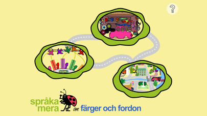 Emulate iPhone app Färger och fordon using MyAndroid