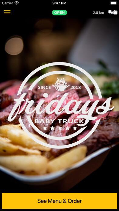 Emulate iPhone app Fridays Baby Truck using MyAndroid Emulate iPhone app Fridays Baby Truck using MyAndroid