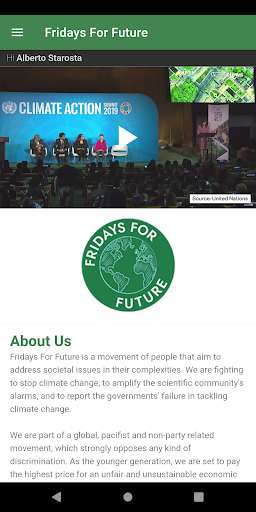 Run android online APK Fridays For Future from MyAndroid or emulate Fridays For Future using MyAndroid
