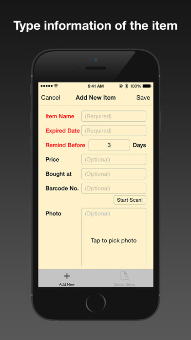 Emulate iPhone app Fridge Keeper - Free using MyAndroid Emulate iPhone app Fridge Keeper - Free using MyAndroid