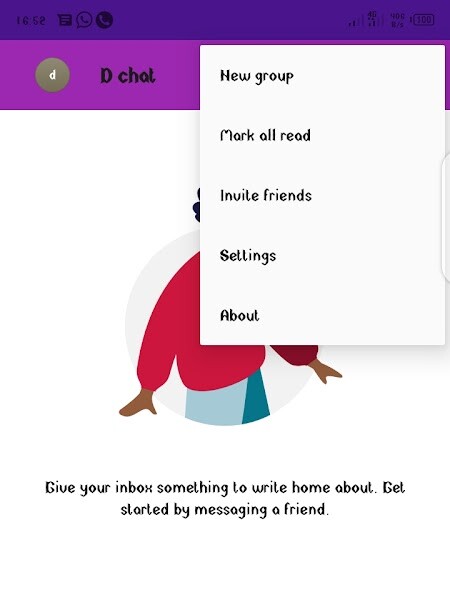 Run android online APK Friend chat from MyAndroid or emulate Friend chat using MyAndroid