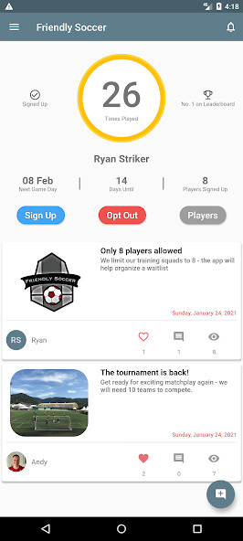Emulate iPhone app Friendly Soccer using MyAndroid Emulate iPhone app Friendly Soccer using MyAndroid