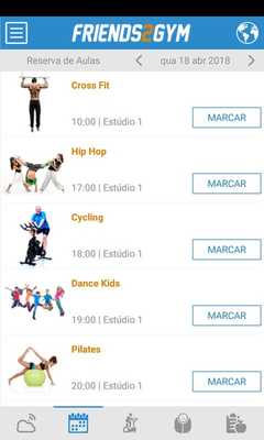 Emulate Android APK Friends2Gym