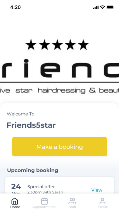 Emulate iPhone app Friends5star using MyAndroid Emulate iPhone app Friends5star using MyAndroid