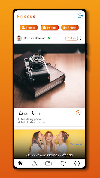 Run android online APK FriendsApp - Find Friends from MyAndroid or emulate FriendsApp - Find Friends using MyAndroid