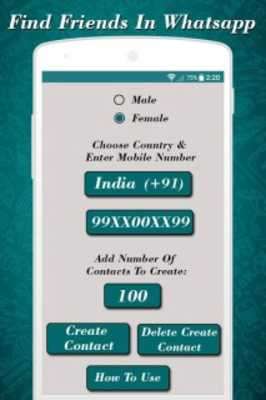 Emulate Android APK Friend Search for WhatsApp: Girlfriend Search Emulate Android APK Friend Search for WhatsApp: Girlfriend Search