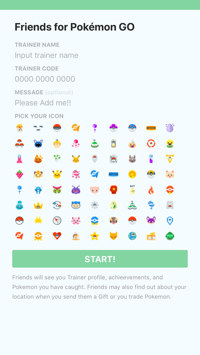 Emulate iPhone app Friends for Pokemon GO using MyAndroid