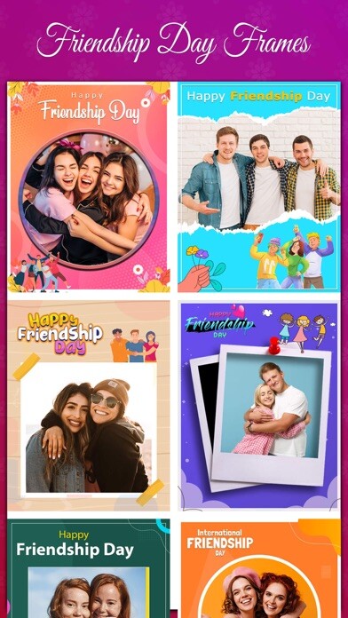 Emulate iPhone app Friendship Day Frames & Wishes using MyAndroid Emulate iPhone app Friendship Day Frames & Wishes using MyAndroid