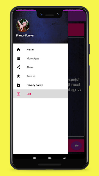 Run android online APK Friendship Shayari in Hindi : from MyAndroid or emulate Friendship Shayari in Hindi : using MyAndroid Run android online APK Friendship Shayari in Hindi : from MyAndroid or emulate Friendship Shayari in Hindi : using MyAndroid