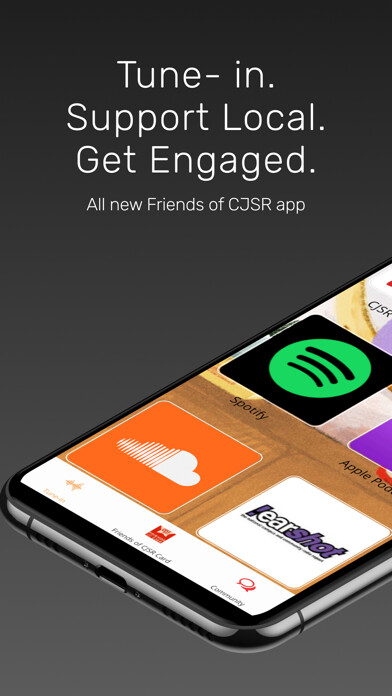 Emulate iPhone app Friends of CJSR using MyAndroid