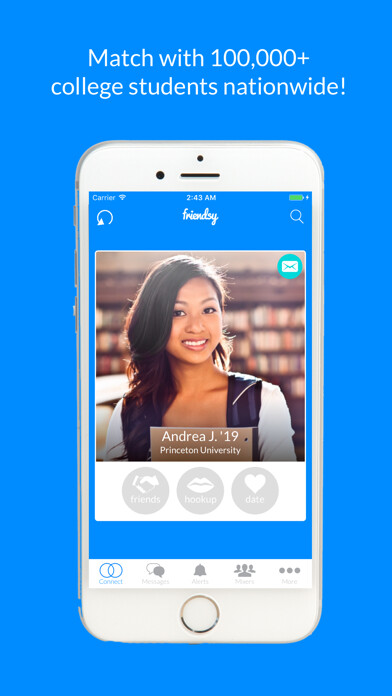 Emulate iPhone app Friendsy-Meet College Students using MyAndroid