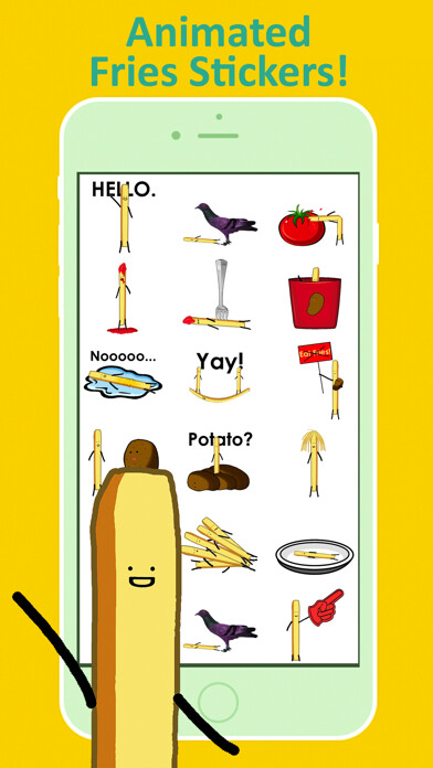 Emulate iPhone app Fries & Potato using MyAndroid Emulate iPhone app Fries & Potato using MyAndroid