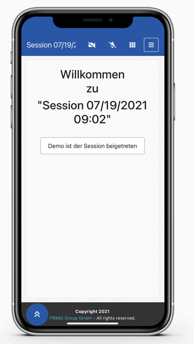 Emulate iPhone app FRIMO Smart Service using MyAndroid