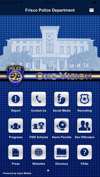 Emulate iPhone app Frisco Police Department using MyAndroid Emulate iPhone app Frisco Police Department using MyAndroid
