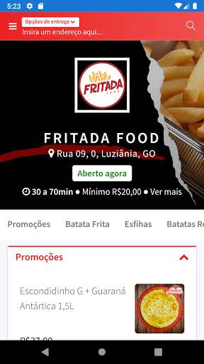 Run android online APK Fritada Food from MyAndroid or emulate Fritada Food using MyAndroid