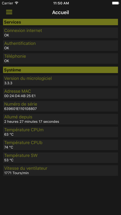 Emulate iPhone app Fritebox Camarade using MyAndroid Emulate iPhone app Fritebox Camarade using MyAndroid