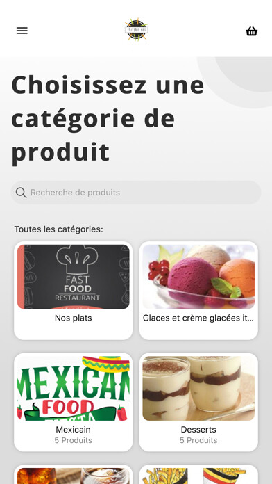 Emulate iPhone app Friterie.Net using MyAndroid