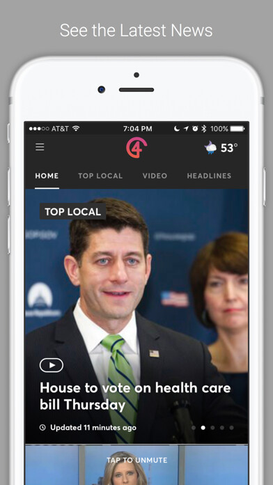 Emulate iPhone app FRKTV 4 News using MyAndroid Emulate iPhone app FRKTV 4 News using MyAndroid