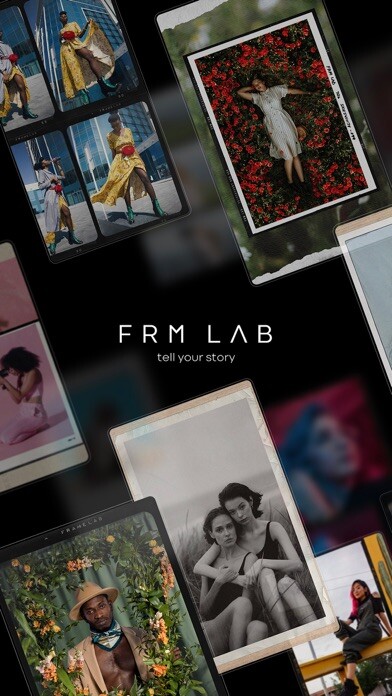 Emulate iPhone app FRMLAB: Story & Collage Maker using MyAndroid