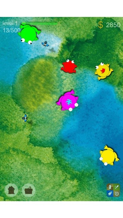 Emulate iPhone app Frog Farm using MyAndroid