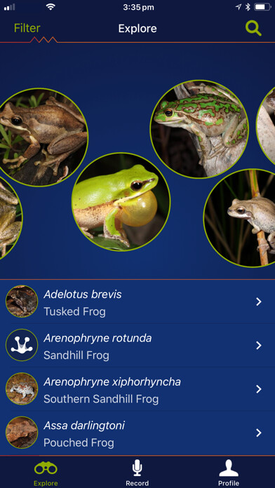 Emulate iPhone app FrogID using MyAndroid Emulate iPhone app FrogID using MyAndroid