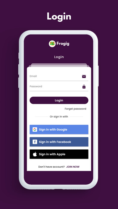 Emulate iPhone app Frogig using MyAndroid