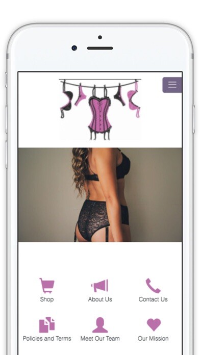 Emulate iPhone app Frog Lingerie using MyAndroid