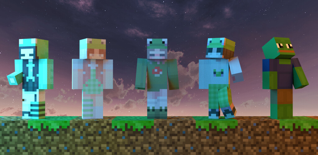Run android online APK Frog Minecraft Skin from MyAndroid or emulate Frog Minecraft Skin using MyAndroid