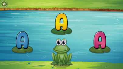 Emulate iPhone app Frogo Learns The Alphabet - ABC Games for Kids using MyAndroid