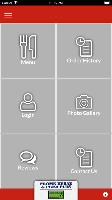 Emulate iPhone app FROME KEBAB AND PIZZA using MyAndroid Emulate iPhone app FROME KEBAB AND PIZZA using MyAndroid