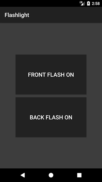 Run android online APK Front and Back Flashlight from MyAndroid or emulate Front and Back Flashlight using MyAndroid