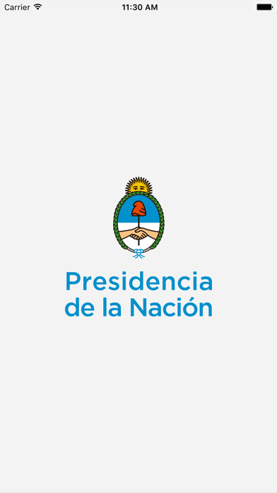 Emulate iPhone app Fronteras Argentinas using MyAndroid
