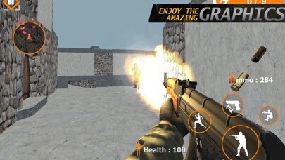 Emulate iPhone app Frontline Army Shooter using MyAndroid