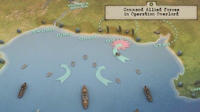 Emulate iPhone app Frontline : The Longest Day using MyAndroid