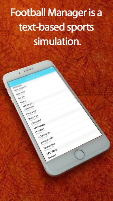 Emulate iPhone app Front Office Football General Manager - Fantasy using MyAndroid