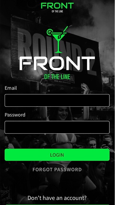 Emulate iPhone app Front Of The Line using MyAndroid