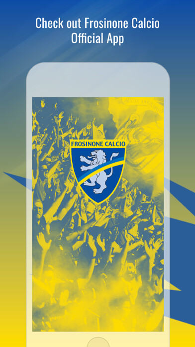 Emulate iPhone app Frosinone Calcio Official App using MyAndroid