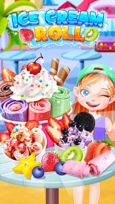 Emulate iPhone app Frozen Ice Cream Roll Desserts using MyAndroid Emulate iPhone app Frozen Ice Cream Roll Desserts using MyAndroid