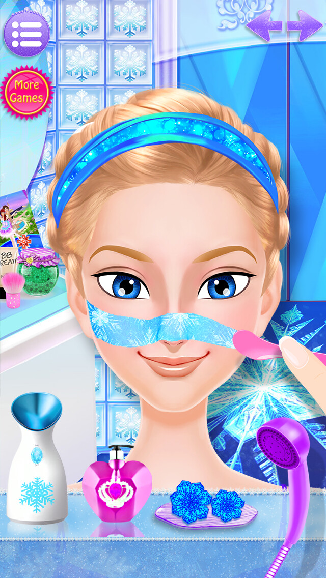 Emulate iPhone app Frozen Ice Queen - Beauty SPA using MyAndroid Emulate iPhone app Frozen Ice Queen - Beauty SPA using MyAndroid