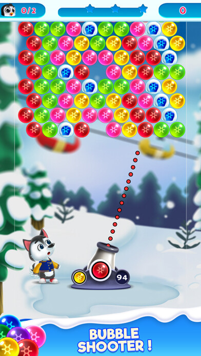 Emulate Android APK Frozen Pop : Bubble Shooter
