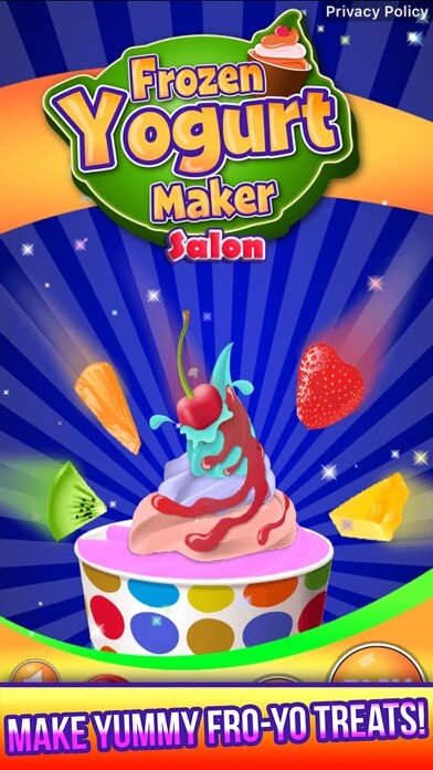 Emulate iPhone app Frozen Yogurt Maker Salon using MyAndroid Emulate iPhone app Frozen Yogurt Maker Salon using MyAndroid