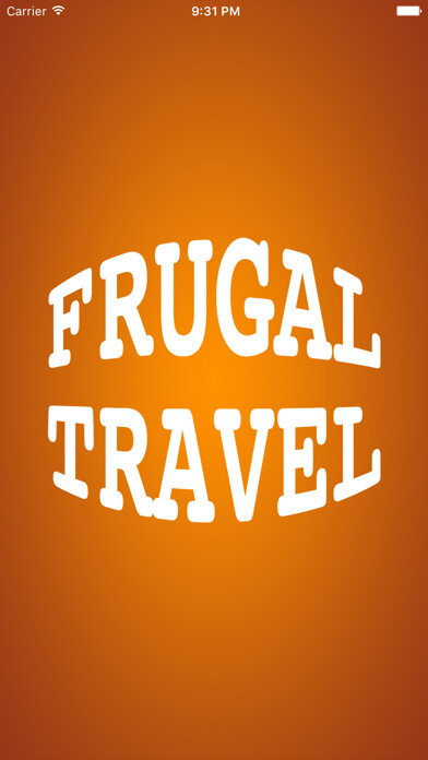 Emulate iPhone app Frugal Travel using MyAndroid